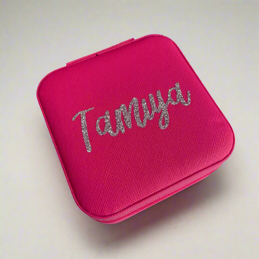 Personalised Travel Jewellery Box