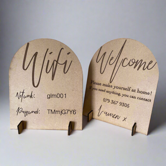 Customised Arch Sign