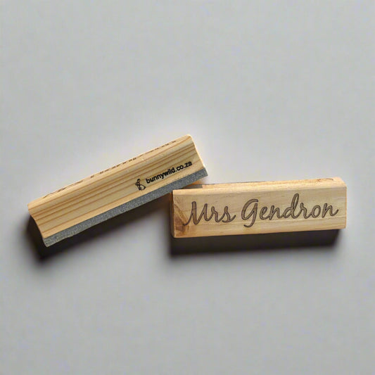 Personalised Wooden Board Eraser