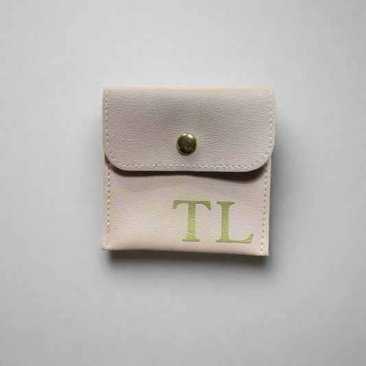 Monogrammed Jewellery Pouch